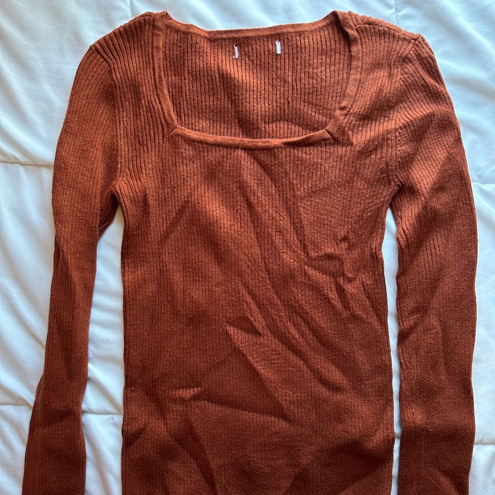 Reddish Orange long sleeve